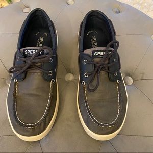 Boys Navy Sperry Shoes